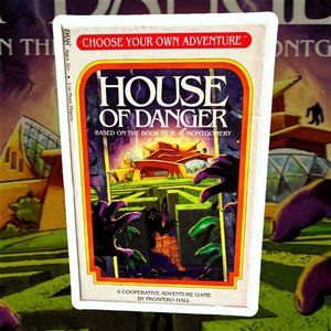 House of Danger Adventure Board Game Survive The House Mortal Challenge Lk NW